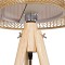 GLOBOSTAR® POPPY 01988 Boho Επιδαπέδιο Φωτιστικό με Ντουί 1 x E27 AC 220-240V IP20 - Μπεζ - Μ58 x Π58 x Υ145.5cm
