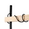 GLOBOSTAR® MINDELO 02032 Μοντέρνο Επιτραπέζιο Φωτιστικό Πορτατίφ με Ντουί 1 x E27 AC 220-240V IP20 - Μαύρο & Μπεζ - Μ25 x Π15 x Υ60cm