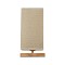 GLOBOSTAR® ARUBA 02041 Boho Επιτραπέζιο Φωτιστικό Πορτατίφ με Ντουί 1 x E27 AC 220-240V IP20 - Μπεζ - Μ15 x Π15 x Υ30cm