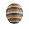 GLOBOSTAR® CABALLEROS 02066 Boho Κρεμαστό Φωτιστικό Οροφής με Ντουί 1 x E27 AC 220-240V IP20 - Πολύχρωμο - Μ70 x Π70 x Υ80cm