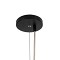GLOBOSTAR® GUADELOUPE 02155 Boho Κρεμαστό Φωτιστικό Οροφής με Ντουί 1 x E27 AC 220-240V IP20 - Καφέ - Μ80 x Π80 x Υ60cm