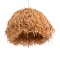 GLOBOSTAR® GUADELOUPE 02155 Boho Κρεμαστό Φωτιστικό Οροφής με Ντουί 1 x E27 AC 220-240V IP20 - Καφέ - Μ80 x Π80 x Υ60cm