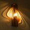 GLOBOSTAR® MIHIRO 02174 Boho Φωτιστικό Τοίχου - Απλίκα με Ντουί 1 x E27 AC 220-240V IP20 - Μπεζ - Μ25 x Π13 x Υ40cm