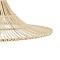 GLOBOSTAR® PALERMO 02208 Boho Κρεμαστό Φωτιστικό Οροφής με Ντουί 1 x E27 AC 220-240V IP20 - Μπεζ - Μ60 x Π60 x Υ20cm