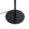 GloboStar® MARIGOLD 02228 Μοντέρνο Επιδαπέδιο Φωτιστικό Τρίφωτο 3 x E27 IP20 Μαύρο Αλουμίνιο με Λευκό Ύφασμα - Μ46 x Π46 x Υ160cm