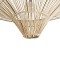GLOBOSTAR® PALERMO 02309 Boho Φωτιστικό Οροφής με Ντουί 1 x E27 AC 220-240V IP20 - Μπεζ - Μ150 x Π150 x Υ78cm