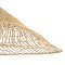 GLOBOSTAR® KAIA 02347 Boho Κρεμαστό Φωτιστικό Οροφής με Ντουί 1 x E27 AC 220-240V IP20 - Μπεζ - Μ80 x Π80 x Υ26cm