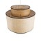 GLOBOSTAR® BRAVADO 02387 Boho Κρεμαστό Φωτιστικό Οροφής με Ντουί 1 x E27 AC 220-240V IP20 - Μπεζ - Μ70 x Π70 x Υ58cm