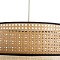 GLOBOSTAR® BRAVADO 02387 Boho Κρεμαστό Φωτιστικό Οροφής με Ντουί 1 x E27 AC 220-240V IP20 - Μπεζ - Μ70 x Π70 x Υ58cm