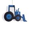 GLOBOSTAR® TRACTOR 61580 Παιδικό Κρεμαστό Φωτιστικό Οροφής με Ντουί 1 x E27 AC 220-240V IP20 - Πολύχρωμο - Μ40 x Π15.5 x Υ26.5cm