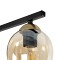 GLOBOSTAR® RADIAM 201-0122 Vintage Φωτιστικό Οροφής με Ντουί 3 x E27 AC 220-240V IP20 - Πολύχρωμο - Μ60 x Π13 x Υ16cm