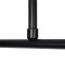 GLOBOSTAR® LATTICE 203-0017 Μοντέρνο Φωτιστικό Οροφής με Ντουί 6 x E27 AC 220-240V IP20 - Μαύρο & Μπρούτζινο - Μ120 x Π32 x Υ32cm