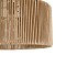 GLOBOSTAR® KYCLOS 203-0049 Boho Κρεμαστό Φωτιστικό Οροφής με Ντουί 1 x E27 AC 220-240V IP20 - Μπεζ - M40 x Π40 x Υ25.5cm