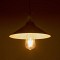 GLOBOSTAR® FONTE 203-0081 Μοντέρνο Κρεμαστό Φωτιστικό Οροφής με Ντουί 1 x E27 AC 220-240V IP20 - Λευκό - Μ22.5 x Π22.5 x Υ10cm
