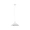 GLOBOSTAR® FERRO 203-0085 Μοντέρνο Κρεμαστό Φωτιστικό Οροφής με Ντουί 1 x E27 AC 220-240V IP20 - Λευκό - Μ30 x Π30 x Υ15cm