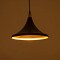 GLOBOSTAR® MARBLE 203-0099 Μοντέρνο Κρεμαστό Φωτιστικό Οροφής με Ντουί 1 x E27 AC 220-240V IP20 - Μαύρο & Χρυσό - Μ30 x Π30 x Υ20cm