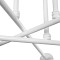 GLOBOSTAR® SPIDI 203-0113 Μοντέρνο Φωτιστικό Οροφής με Ντουί 6 x E27 AC 220-240V IP20 - Λευκό - Μ61 x Π61 x Υ25cm
