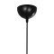 GLOBOSTAR® ΗUT 203-0145 Μοντέρνο Κρεμαστό Φωτιστικό Οροφής με Ντουί 1 x E27 AC 220-240V IP20 - Μάυρο & Χάλκινο - Μ18 x Π18 x Υ18cm