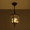 GLOBOSTAR® ZARDIN 203-0224 Vintage Φωτιστικό Οροφής με Ντουί 1 x E27 AC 220-240V IP44 - Χάλκινο - Μ17 x Π17 x Υ42cm