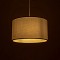 GLOBOSTAR® LOFTY 204-0093 Μοντέρνο Κρεμαστό Φωτιστικό Οροφής με Ντουί 1 x E27 AC 220-240V IP20 - Γκρι - Μ38 x Π38 x Υ26cm
