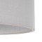 GLOBOSTAR® LOFTY 204-0093 Μοντέρνο Κρεμαστό Φωτιστικό Οροφής με Ντουί 1 x E27 AC 220-240V IP20 - Γκρι - Μ38 x Π38 x Υ26cm