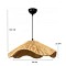 GLOBOSTAR® PAJERO 204-0177 Boho Κρεμαστό Φωτιστικό Οροφής Μονόφωτο 1 x E27 AC 220-240V IP20 Μπεζ - Μ50 x Π50 x Υ22cm