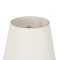 GloboStar® ELEGANTE 204-0187 Μοντέρνο Φωτιστικό Τοίχου Απλίκα Μονόφωτο 1 x E27 AC 220-240V IP20 Μπεζ & Λευκό - Μ14 x Π14 x Υ26cm