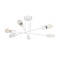 GLOBOSTAR® SPIDI 203-0113 Μοντέρνο Φωτιστικό Οροφής με Ντουί 6 x E27 AC 220-240V IP20 - Λευκό - Μ61 x Π61 x Υ25cm