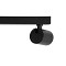 GLOBOSTAR® LEONARDO 60348 Μοντέρνο Φωτιστικό Οροφής LED 30W 3600lm 60° AC 220-240V IP20 Φυσικό Λευκό 4500K - Bridgelux COB - Μαύρο - Μ52 x Π7 x Υ11.8cm - 5 Χρόνια Εγγύηση