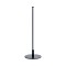 GloboStar® DALUMA 60467 Επιτραπέζιο Φωτιστικό LED CCT 8W 880lm 200° AC 220-240V - All In One Ψυχρό 6000k+Φυσικό 4500k+Θερμό 2700k Μ15 x Π15 x Υ46cm - Mαύρο - 3 Χρόνια Εγγύηση