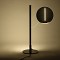 GloboStar® DALUMA 60467 Επιτραπέζιο Φωτιστικό LED CCT 8W 880lm 200° AC 220-240V - All In One Ψυχρό 6000k+Φυσικό 4500k+Θερμό 2700k Μ15 x Π15 x Υ46cm - Mαύρο - 3 Χρόνια Εγγύηση