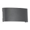 kelvo® SIXOAD 60585 Μοντέρνο Φωτιστικό Τοίχου - Απλίκα LED 18W 1800lm 30° AC 220-240V Αδιάβροχο IP65 Θερμό Λευκό 2700K - CREE XPE Chip & TÜV SÜD Driver - Γκρι Ανθρακί Ματ - Μ17 x Π4 x Υ8cm - 5 Χρόνια Εγγύηση