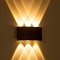 kelvo® SIXOAD 60585 Μοντέρνο Φωτιστικό Τοίχου - Απλίκα LED 18W 1800lm 30° AC 220-240V Αδιάβροχο IP65 Θερμό Λευκό 2700K - CREE XPE Chip & TÜV SÜD Driver - Γκρι Ανθρακί Ματ - Μ17 x Π4 x Υ8cm - 5 Χρόνια Εγγύηση
