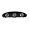 kelvo® SIXOAD 60586 Μοντέρνο Φωτιστικό Τοίχου - Απλίκα LED 18W 1800lm 30° AC 220-240V Αδιάβροχο IP65 Θερμό Λευκό 2700K - CREE XPE Chip & TÜV SÜD Driver - Μαύρο Ματ - Μ17 x Π4 x Υ8cm - 5 Χρόνια Εγγύηση
