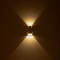 kelvo® FLUX KLV-101-0121 Μοντέρνο Φωτιστικό Τοίχου - Απλίκα LED 6W 750lm 30° AC 220-240V Αδιάβροχο IP65 Θερμό Λευκό 2700K - Bridgelux COB Chip & TÜV SÜD Driver - Λευκό Ματ - Μ5 x Π8.5 x Υ17cm - 5 Χρόνια Εγγύηση