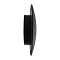 GloboStar® HELIO-R 60660 Φωτιστικό Τοίχου - Απλίκα Αρχιτεκτονικού Φωτισμού Εσωτερικού/Εξωτερικού Χώρου LED 10W 1150lm 120° x 360° AC 220-240V Αδιάβροχο IP65 Φ21 x Π5cm - Θερμό Λευκό 2700K - Μαύρο - Στρόγγυλο - Bridgelux Chip - 3 Years Warranty