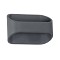 GloboStar® EDEN 60667 Φωτιστικό Τοίχου - Απλίκα Αρχιτεκτονικού Φωτισμού Εσωτερικού Χώρου Up & Down LED 10W 1000lm 60° AC 220-240V IP20 Μ16 x Π10.5 x Υ9cm - Φυσικό Λευκό 4500K - Γκρι Ανθρακί - Bridgelux Chip - 3 Years Warranty