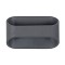 GloboStar® EDEN 60667 Φωτιστικό Τοίχου - Απλίκα Αρχιτεκτονικού Φωτισμού Εσωτερικού Χώρου Up & Down LED 10W 1000lm 60° AC 220-240V IP20 Μ16 x Π10.5 x Υ9cm - Φυσικό Λευκό 4500K - Γκρι Ανθρακί - Bridgelux Chip - 3 Years Warranty