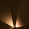 GLOBOSTAR® HIKARI 60687 Μοντέρνο Φωτιστικό Τοίχου - Απλίκα LED 8W 1000lm 30° AC 220-240V Αδιάβροχο IP65 Θερμό Λευκό 2700K - CREE XPE Chip & TÜV SÜD Driver - Μαύρο Ματ - Μ10 x Π4 x Υ10cm - 5 Χρόνια Εγγύηση