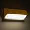 GLOBOSTAR® HORIZON 60691 Μοντέρνο Φωτιστικό Τοίχου - Απλίκα LED 15W 1575lm 120° AC 220-240V Αδιάβροχο IP65 Φυσικό Λευκό 4500K - Bridgelux SMD Chip - Λευκό Ματ - Μ23.5 x Π11 x Υ10cm - 3 Χρόνια Εγγύηση