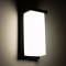 GLOBOSTAR® LOFT 60758 Μοντέρνο Φωτιστικό Τοίχου - Απλίκα LED 18W 1890lm 120° AC 220-240V Αδιάβροχο IP65 Φυσικό Λευκό 4500K - Bridgelux SMD Chip - Μαύρο Ματ - Μ24.5 x Π11 x Υ9.5cm - 3 Χρόνια Εγγύηση