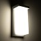 GLOBOSTAR® LOFT 60760 Μοντέρνο Φωτιστικό Τοίχου - Απλίκα LED 18W 1890lm 120° AC 220-240V Αδιάβροχο IP65 Φυσικό Λευκό 4500K - Bridgelux SMD Chip - Λευκό Ματ - Μ24.5 x Π11 x Υ9.5cm - 3 Χρόνια Εγγύηση