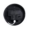 GLOBOSTAR® APEX 60766 Φωτιστικό Τοίχου - Απλίκα Εσωτερικού/Εξωτερικού Χώρου LED 10W 1050lm 120° AC175-265V Αδιάβροχο IP65 - Πλαστικό Σώμα - Φυσικό λευκό 4500K - Φ17 x Υ9cm - Λευκό - Bridgelux Chip - 3 Χρόνια Εγγύηση