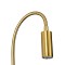 GLOBOSTAR® GOOSE 60885 Μοντέρνο Φωτιστικό Τοίχου - Απλίκα Ξενοδοχείου Reading Light με Φορτιστή USB 3A LED 6W 600lm 36° & 360° AC 220-240V IP20 Φυσικό Λευκό 4500K - Bridgelux COB Chip & TÜV SÜD Driver - Χρυσό Πλατίνα - Μ15.5 x Π22.5 x Υ30cm - 3 Χρόνια Εγγ