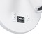 GLOBOSTAR® LADY-R 60939 Μοντέρνο Φωτιστικό Τοίχου - Απλίκα Ξενοδοχείου Reading Light με Φορτιστή USB 3A LED 6W 600lm 36° & 360° AC 220-240V IP20 Φυσικό Λευκό 4500K - Bridgelux COB Chip & TÜV SÜD Driver - Λευκό Ματ - Μ15 x Π15 x Υ7cm - 3 Χρόνια Εγγύηση