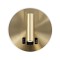 GloboStar® LADY-R 60940 Μοντέρνο Φωτιστικό Τοίχου - Απλίκα Ξενοδοχείου Bed Side LED 6W 600lm 36° & 360° AC 220-240V - Reading Light & Κρυφός Φωτισμός - Φορτιστής USB 3A - Φ15 x Υ7cm - Φυσικό Λευκό 4500K - Χρυσό Πλατίνα - 3 Χρόνια Εγγύηση