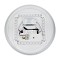 GLOBOSTAR® EMERGANO 60992 Φωτιστικό Πλαφονιέρα Οροφής με Ενσωματωμένο Σύστημα Emergency Li-ion 3450mAh/12.8Wh με Αυτονομία 3hrs LED 30W 3000lm 120° AC 220-240V Αδιάβροχο IP54 Ψυχρό Λευκό 6000K - Lumileds SMD Chip - Λευκό Γαλακτερό - Μ38 x Π38 x Υ5.3cm - 3