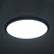 GLOBOSTAR® TUFFIN 60996 Φωτιστικό Πλαφονιέρα Οροφής LED 24W 2760lm 120° AC 220-240V Αδιάβροχο IP54 Ψυχρό Λευκό 6000K - Lumileds SMD Chip - Μαύρο Ματ & Λευκό Γαλακτερό - Μ30 x Π30 x Υ6.5cm - 3 Χρόνια Εγγύηση