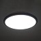 GLOBOSTAR® TUFFIN 60997 Φωτιστικό Πλαφονιέρα Οροφής LED 24W 2640lm 120° AC 220-240V Αδιάβροχο IP54 Φυσικό Λευκό 4500K - Lumileds SMD Chip - Μαύρο Ματ & Λευκό Γαλακτερό - Μ30 x Π30 x Υ6.5cm - 3 Χρόνια Εγγύηση