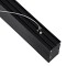 GLOBOSTAR® FELIX 61028-S Μοντέρνο Φωτιστικό Οροφής LED 54W 6500lm 120° AC 220-240V IP20 Ρυθμιζόμενο Λευκό CCT με Χειριστήριο από 2700K έως 6000K Dimmable - Lumileds SMD Chip - Μαύρο Ματ - Μ120 x Π3.5 x Υ7cm - 3 Χρόνια Εγγύηση